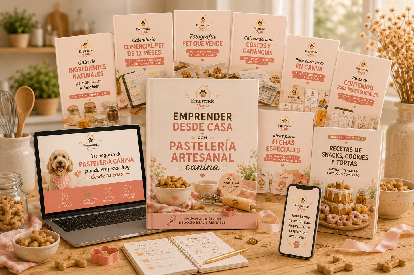 Pastelería artesanal canina: todo lo que necesitas saber para emprender desde casa