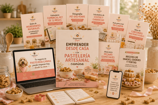 Pastelería artesanal canina: todo lo que necesitas saber para emprender desde casa